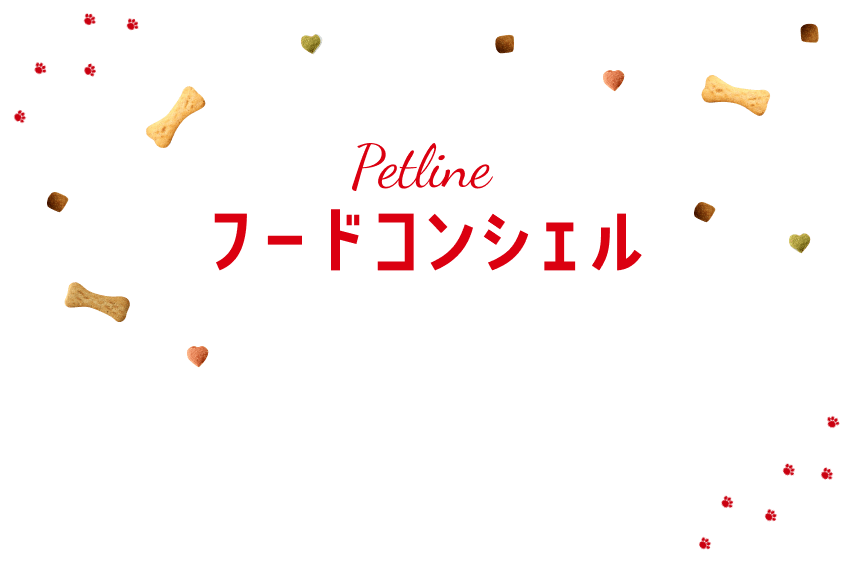 簡単な質問に答えるだけでおすすめのフードをご紹介！