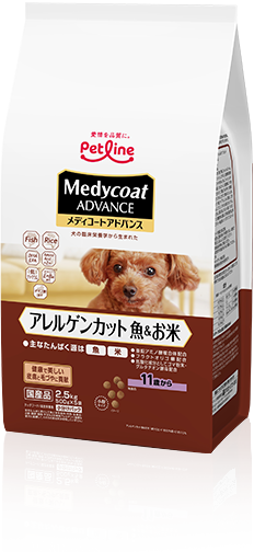 Medycoat（メディコート）アルゲンカット 魚＆お米 7歳から 高齢犬用